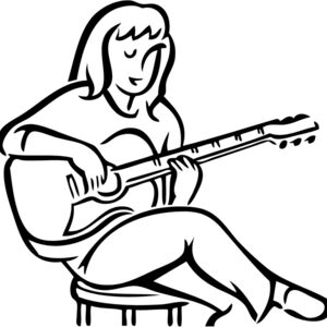 Girl Playing Guitar 1 Thumbnail