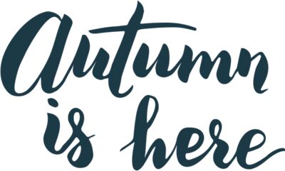 Autumn Fall is Here Text 1