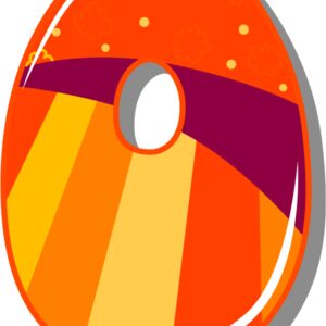 Zero Birthday Groovy Number 1 Thumbnail