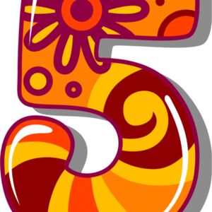 Five Birthday Groovy Number 1 Thumbnail