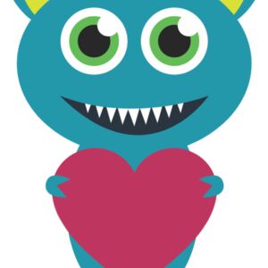 Cute Monster Heart 1 Thumbnail