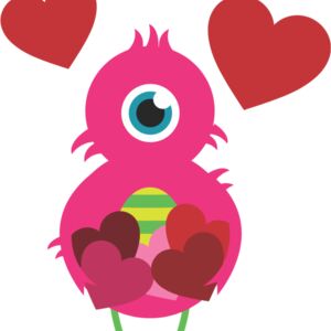 Cute Monster Heart 6 Thumbnail