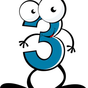 Cartoon Three 3 Thumbnail