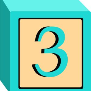 Toy Block Three 3 Thumbnail