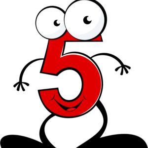 Cartoon Five 5 Thumbnail