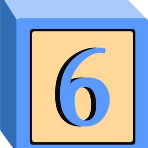 Toy Block Six 6 Thumbnail