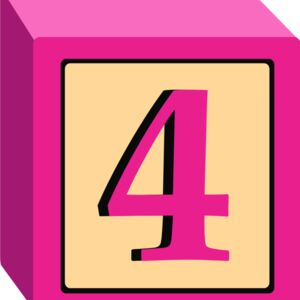 Toy Block Four 4 Thumbnail