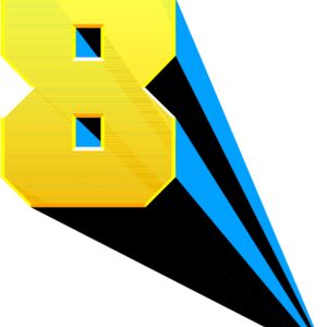 Superhero Comic Book Eight 8 Thumbnail