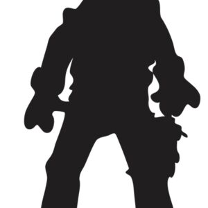 Cartoon Cowboy Silhouette 4 Thumbnail