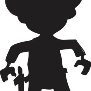Cartoon Cowboy Silhouette 7 Thumbnail