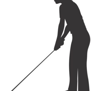Golfer Silhouette 2 Thumbnail