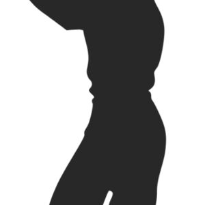Martial Arts Fighter Silhouette 2 Thumbnail