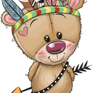 Woodlands Tribal Teddy Bear 1 Thumbnail