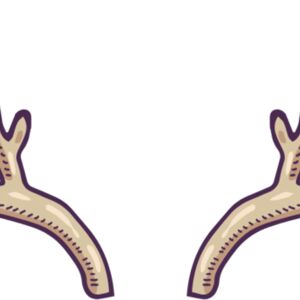 Watercolor Antlers 1 Thumbnail