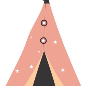Watercolor Tribal Teepee Tent 1 Thumbnail