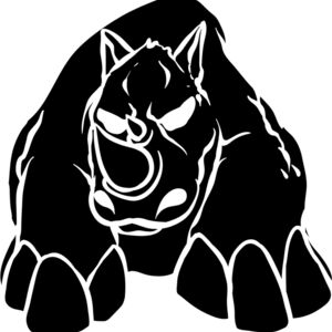 Rhino Black Mascot 1 Thumbnail