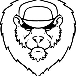 Lion White Mascot 2 Thumbnail
