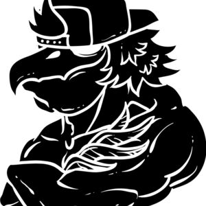 Eagle Black Mascot 1 Thumbnail