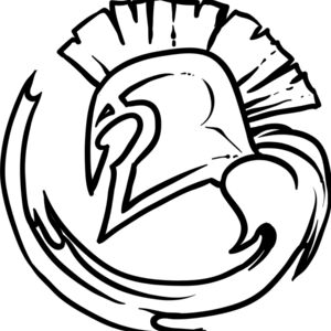 Spartan White Mascot 2 Thumbnail