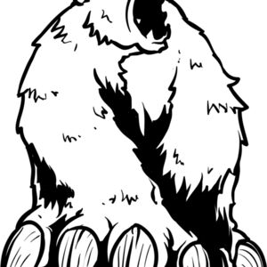Bear White Mascot 1 Thumbnail