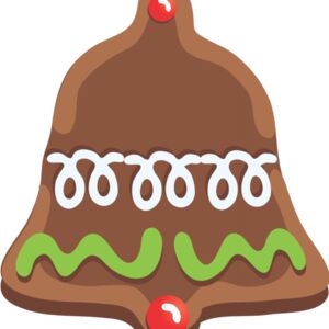 Christmas Chocolate Bell Cookie 1 Thumbnail