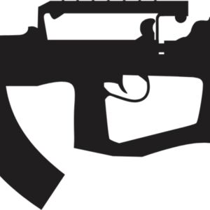 Assault Rifle Gun Silhouette 8 Thumbnail