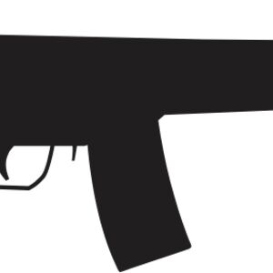 Assault Rifle Gun Silhouette 9 Thumbnail