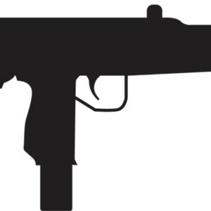 Assault Rifle Gun Silhouette 10 Thumbnail