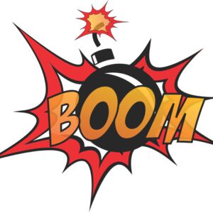 Bomb Explosion Comic Book 1 Thumbnail