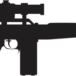 Assault Rifle Gun Silhouette 6 Thumbnail