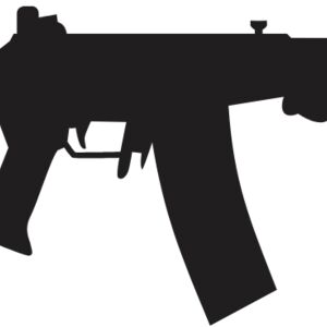Assault RIfle Gun Silhouette 12 Thumbnail