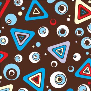Groovy Triangle Circle Background 1 Thumbnail