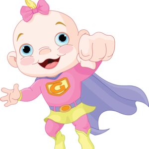Baby Girl Superhero 1 Thumbnail