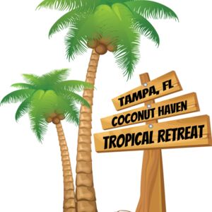 Tropical Template Coconut Palm 1 Thumbnail