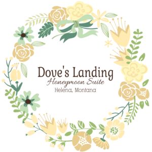 Honeymoon Wedding Floral Wreath Template 2 Thumbnail