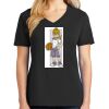 Ladies Core Cotton V-Neck Tee Thumbnail