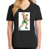 Ladies Core Cotton V-Neck Tee Thumbnail