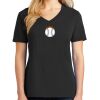 Ladies Core Cotton V-Neck Tee Thumbnail