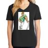 Ladies Core Cotton V-Neck Tee Thumbnail