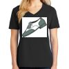 Ladies Core Cotton V-Neck Tee Thumbnail