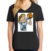 Ladies Core Cotton V-Neck Tee Thumbnail