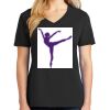 Ladies Core Cotton V-Neck Tee Thumbnail