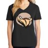 Ladies Core Cotton V-Neck Tee Thumbnail