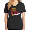 Ladies Core Cotton V-Neck Tee Thumbnail