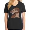 Ladies Core Cotton V-Neck Tee Thumbnail