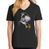 Ladies Core Cotton V-Neck Tee Thumbnail