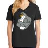 Ladies Core Cotton V-Neck Tee Thumbnail