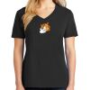 Ladies Core Cotton V-Neck Tee Thumbnail