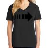 Ladies Core Cotton V-Neck Tee Thumbnail