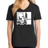 Ladies Core Cotton V-Neck Tee Thumbnail